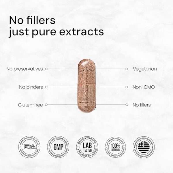 ACEWORKZ Saffron Supplements - 100% Pure Saffron Extract Capsules - Support Weight Management, Craving Control & Eye Health - for Women & Men (90 Capsules) - Image 3
