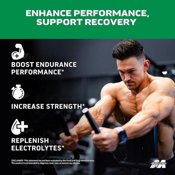 MuscleTech BCAA Powder for Men & Women, Strawberry Watermelon - Amino Acids Nutritional Supplement with Electrolytes for Energy, Muscle Gain & Recovery - Sugar-Free Gym Pre-Workout - 40 Servings - Image 2
