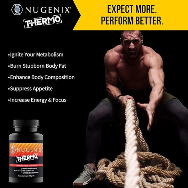 Nugenix Thermo - Thermogenic Fat Burner Supplement Pills for Men, Extreme Metabolic Accelerator, 42 Count - Image 6