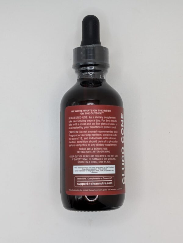 Clean Nutra Berberine with Ceylon Cinnamon Supplement Liquid Drops + Bitter Melon Extract, Glucomannan, Gymnema, Chromium, Turmeric, Organic Panax Ginseng, Moringa GLP-1 Support - Image 8