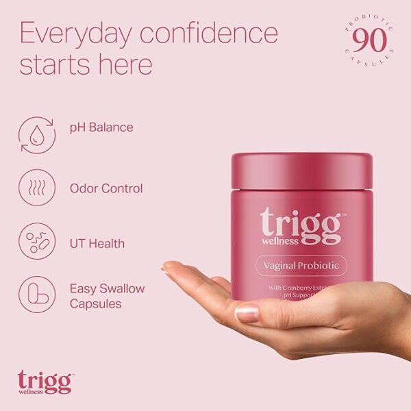 Vaginal Probiotics for Women- pH Balance, Digestion, UT- Female Health Supplement with Cranberry- Prebiotic Blend, Lactobacillus- Promote Healthy Vaginal Odor & Flora- Feminine Probiotic- 90 Ct - Image 2