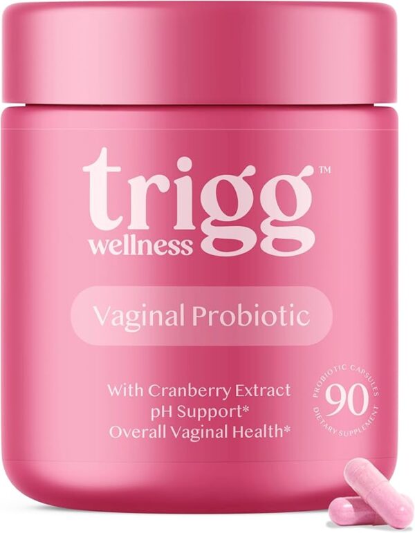 Vaginal Probiotics for Women- pH Balance, Digestion, UT- Female Health Supplement with Cranberry- Prebiotic Blend, Lactobacillus- Promote Healthy Vaginal Odor & Flora- Feminine Probiotic- 90 Ct